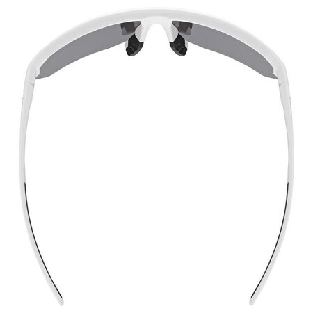 Cyklistické okuliare Uvex Vectiv White Matt/Mirror Pink