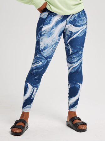 Dámske legíny Burton Multipath Pocket Dress Blue Maalavidaa