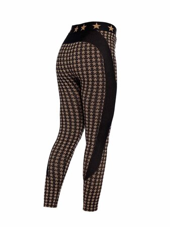 Funkčné legíny Goldbergh Celeste Baselayer Pant Black/Toffee 23/24