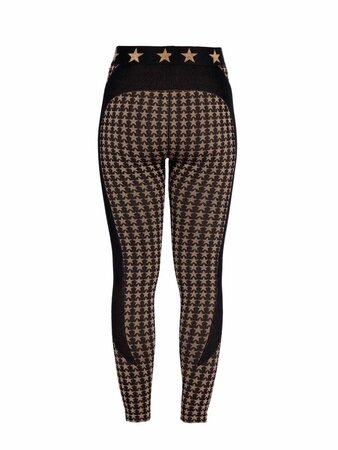 Funkčné legíny Goldbergh Celeste Baselayer Pant Black/Toffee 23/24