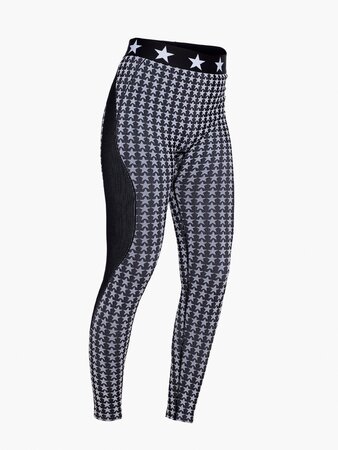 Funkčné legíny Goldbergh Celeste Baselayer Pant Black/White