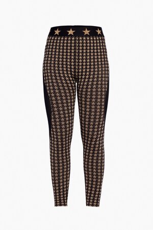 Funkčné legíny Goldbergh Celeste Baselayer Pants Black/Gold