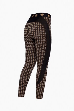 Funkčné legíny Goldbergh Celeste Baselayer Pants Black/Gold
