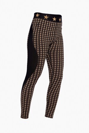 Funkčné legíny Goldbergh Celeste Baselayer Pants Black/Gold