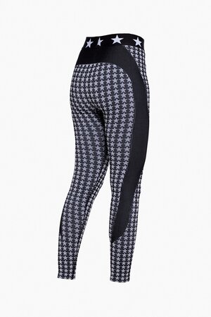 Funkčné legíny Goldbergh Celeste Baselayer Pants Black/White