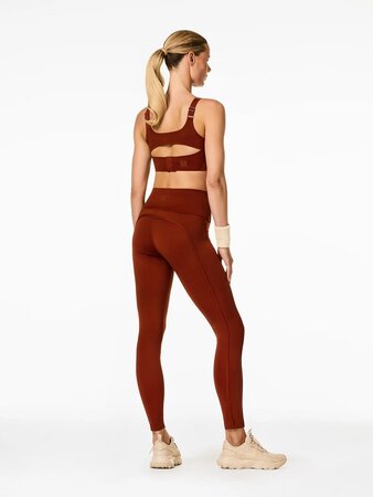 Funkčné legíny Goldbergh Claudine Tight Bronze Brown