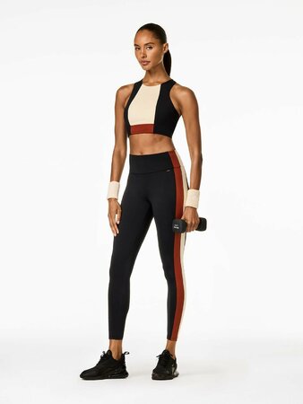 Funkčné legíny Goldbergh Move Tight Black Champagne Funkčné legíny Goldbergh Move Tight Black Champagne