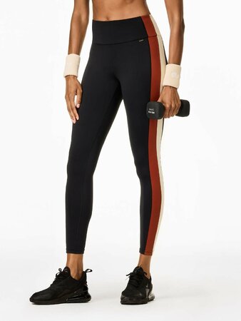 Funkčné legíny Goldbergh Move Tight Black Champagne Funkčné legíny Goldbergh Move Tight Black Champagne