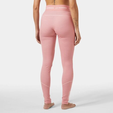 Funkčné legíny Helly Hansen W Lifa Merino Midweight Pant Pink Salt