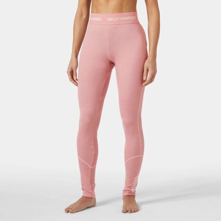 Funkčné legíny Helly Hansen W Lifa Merino Midweight Pant Pink Salt