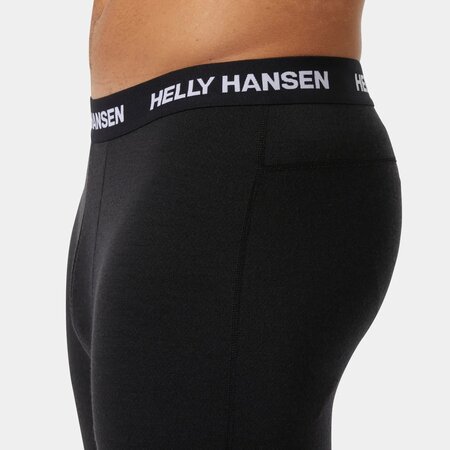 Funkčné legíny Helly Hansen Lifa Merino Midweight 3/4 Pant Black Funkčné legíny Helly Hansen Lifa Merino Midweight 3/4 Pant Black