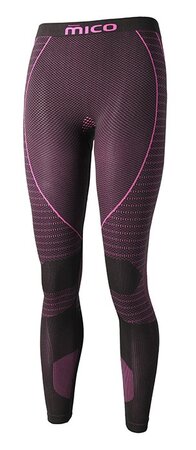 Funkčné legíny Mico Calzamaglia Lunga Woman Active Skin Nero Fuscia