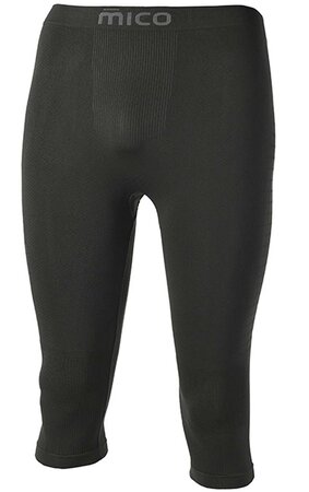 Funkčné legíny Mico Calzamaglia 3/4 Man Active Skin Nero