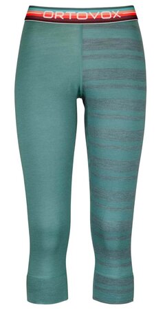 Funkčné legíny Ortovox 185 Rock'N'Wool Short Pants W Arctic Grey