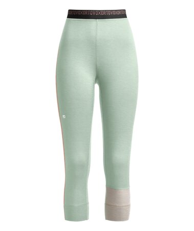Funkčné legíny Ortovox 185 Rock'N'Wool Short Pants W Green Acid
