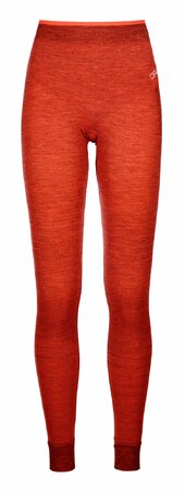 Dámske termo legíny Ortovox W's 230 Competition Long Pants | Coral