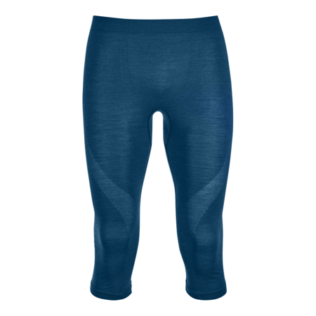 Pánske Termo legíny Ortovox 120 Competition Light Short Pants Petrol Blue