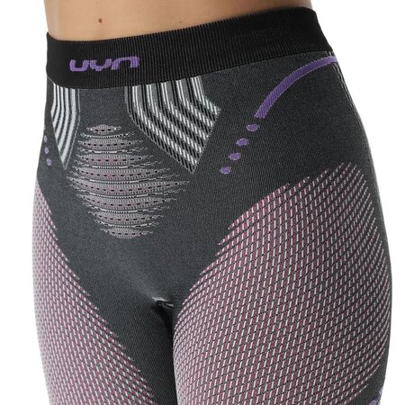 Funkčné legíny UYN Lady Evolutyon Uw Pant Mendium Melange Anthracite Melange/Raspberry/Purple Funkčné legíny UYN Lady Evolutyon Uw Pant Mendium Melange Anthracite Melange/Raspberry/Purple