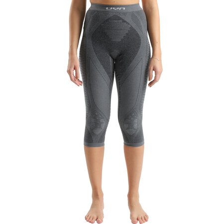 Funkčné legíny UYN Elevatyon Biomorph 3/4 Pants Women Grey Melange