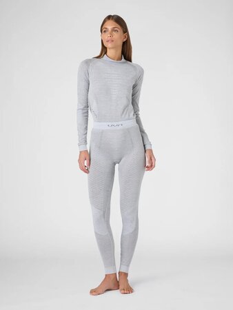 Funkčné legíny UYN Fusyon Biotech Thermal Pants Woman Light Grey Melange