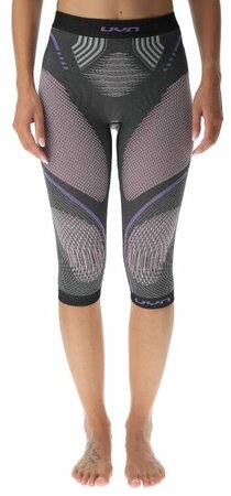 Funkčné legíny UYN Lady Evolutyon Uw Pant Mendium Melange Anthracite Melange/Raspberry/Purple Funkčné legíny UYN Lady Evolutyon Uw Pant Mendium Melange Anthracite Melange/Raspberry/Purple