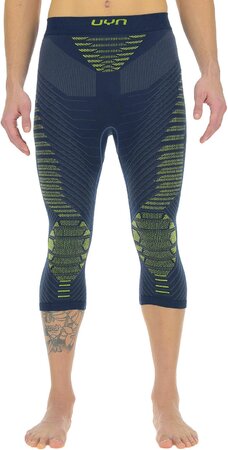 Funkčné legíny UYN Man Resilyon UW Pants Medium Dark Blue/Yellow Funkčné legíny UYN Man Resilyon UW Pants Medium Dark Blue/Yellow