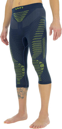 Funkčné legíny UYN Man Resilyon UW Pants Medium Dark Blue/Yellow Funkčné legíny UYN Man Resilyon UW Pants Medium Dark Blue/Yellow