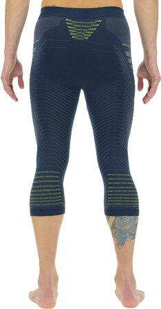Funkčné legíny UYN Man Resilyon UW Pants Medium Dark Blue/Yellow Funkčné legíny UYN Man Resilyon UW Pants Medium Dark Blue/Yellow