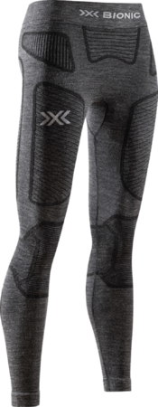 Funkčné legíny X-Bionic Symbio Merino Pants Wmn Rhino Grey