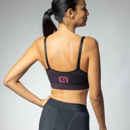 Funkčná podprsenka ALÉ Intimo Magic Bra Black/Raspberry