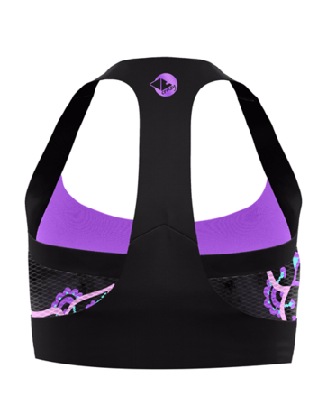 Športová podprsenka Crazy Idea Bra Lightning Mandala