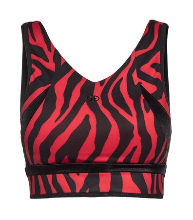 Športová podprsenka Goldbergh Talia Bra Tiger Red