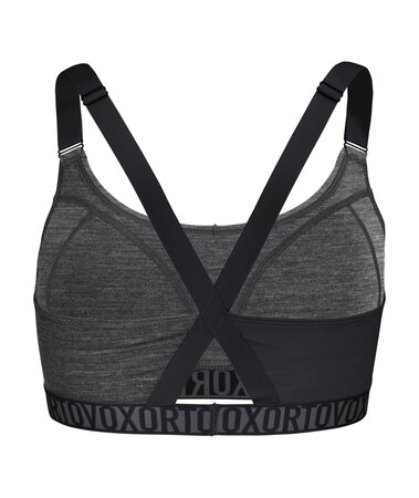 Funkčná podprsenka Ortovox 150 Essential Sports Top W Black Raven Blend