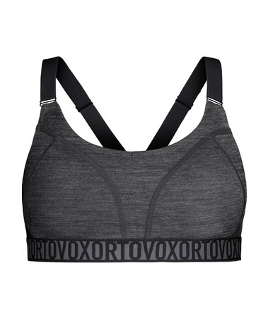 Funkčná podprsenka Ortovox 150 Essential Sports Top W Black Raven Blend