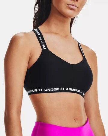 Športová podprsenka Under Armour Crossback Low-Black