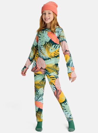 Funkčný set Burton Fleece Base Layer Set Oversized Tropical