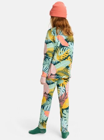 Funkčný set Burton Fleece Base Layer Set Oversized Tropical