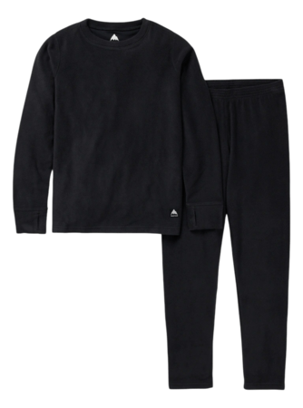 Funkčný set Burton Fleece Base Layer Set True Black