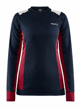 Dámsky funkčný set Craft Core Dry Baselayer Set Dark Blue/Pink