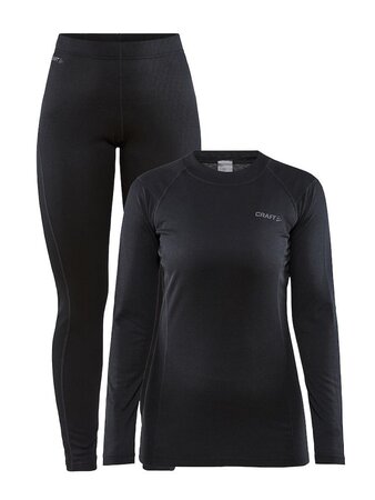 Funkčný set Craft Core Warm Baselayer Warm Black