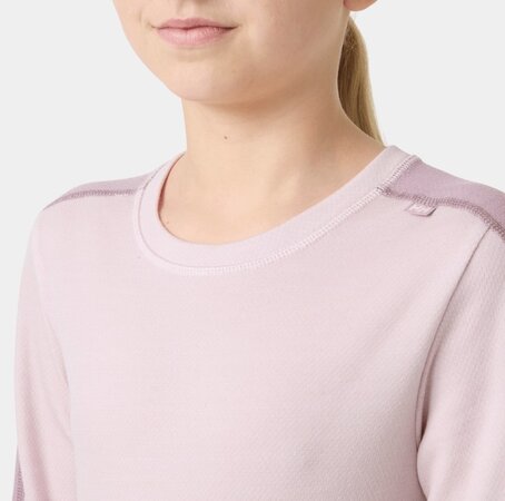 Funkčný set Helly Hansen JR Lifa Merino Midweight Purple Clay