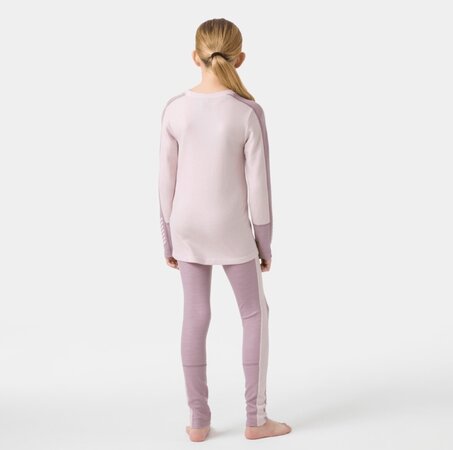 Funkčný set Helly Hansen JR Lifa Merino Midweight Purple Clay