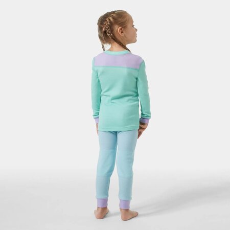 Detský funkčný set Helly Hansen Kid Lifa Merino Set Lagoon