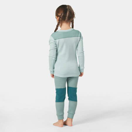 Detský funkčný set Helly Hansen Kid Lifa Merino Green Mist Detský funkčný set Helly Hansen Kid Lifa Merino Green Mist