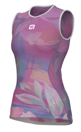 Cyklistická funkčná vrstva ALÉ Watercolor Intimo Purple