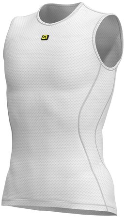 Cyklistická funkčná vrstva ALÉ Intimo Velo Active Sleeveless White