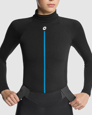 Funkčné tričko Assos W´s Winter 3/3 LS Skin Layer P1 Black Series