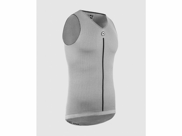 Cyklistická vesta Assos 1/3 NS Skin Layer P1 Grey Series