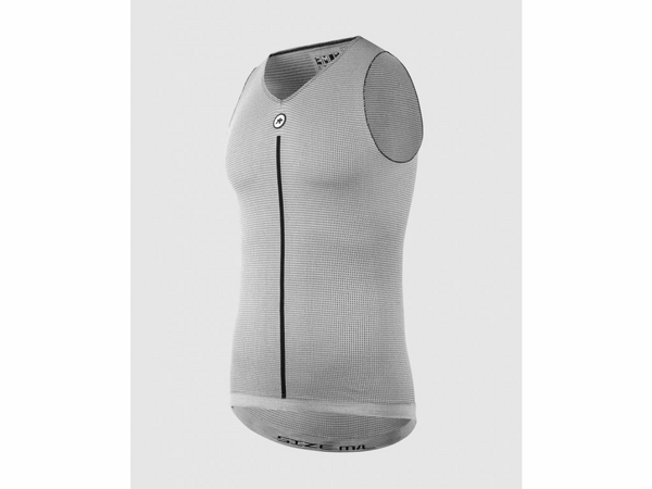 Cyklistická vesta Assos 1/3 NS Skin Layer P1 Grey Series