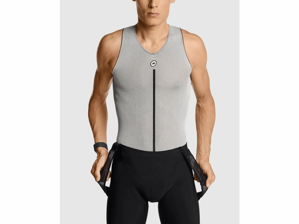 Cyklistická vesta Assos 1/3 NS Skin Layer P1 Grey Series